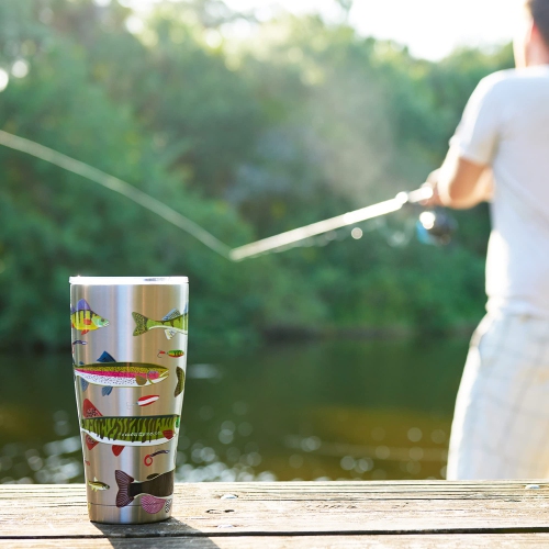 Tervis Friends Collage Triple Walled Insulated Tumbler Travel Cup Keeps Drinks Cold & Hot, 20oz Legacy, Stainless Steel