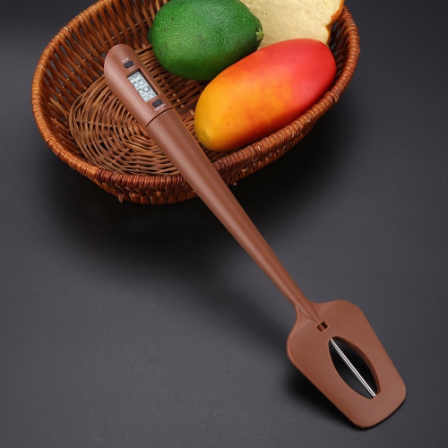 Clear Digital Display Spatula Thermometer Spatula with Thermometer in it for Chocolate Creams Sauces Jams Syrups Insta..