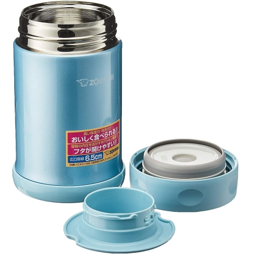 Zojirushi Stainless Steel Food Jar, 17-Ounce/0.5-Liter, Aqua Blue