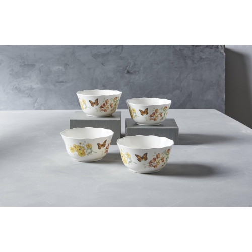 Lenox 856406 Butterfly Meadow Melamine 4-Piece All-Purpose Bowl Set