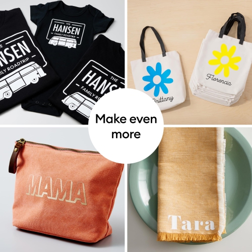 Cricut® Value Iron-On, Rainbow Sampler - 12 in x 3 ft- HTV Heat Transfer Vinyl