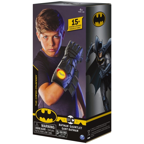 Batman, Interactive Gauntlet with Over 15 Phrases and Sounds, Kids Toys for Boys Aged 4 and Up