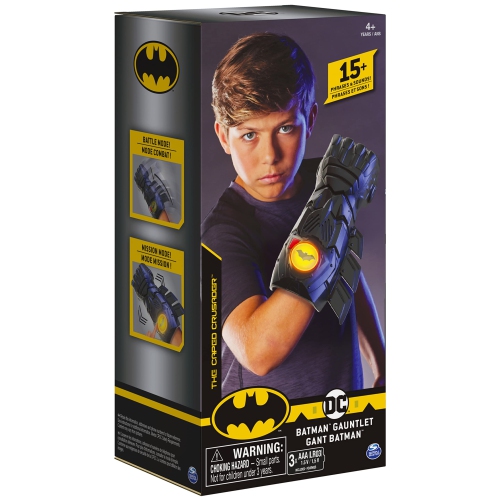 Batman, Interactive Gauntlet with Over 15 Phrases and Sounds, Kids Toys for Boys Aged 4 and Up