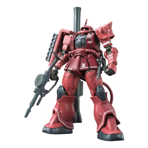 Gundam The Origin MS-06S Zaku II Char Red Comet Ver., Bandai HG TheOrigin 1/144