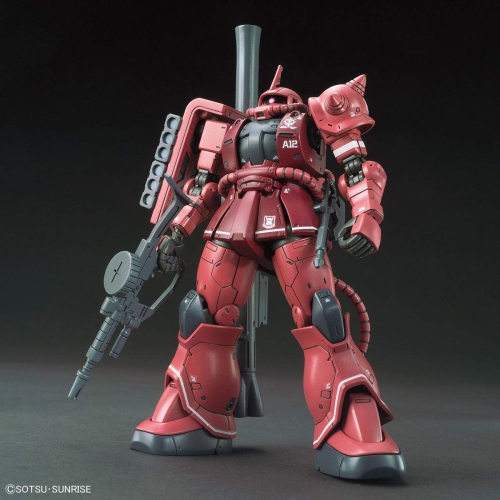 Gundam The Origin MS-06S Zaku II Char Red Comet Ver., Bandai HG TheOrigin 1/144