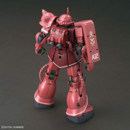 Gundam The Origin MS-06S Zaku II Char Red Comet Ver., Bandai HG TheOrigin 1/144