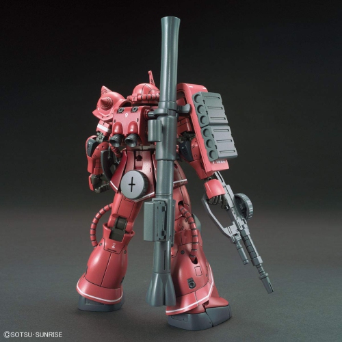 Gundam The Origin MS-06S Zaku II Char Red Comet Ver., Bandai HG TheOrigin 1/144