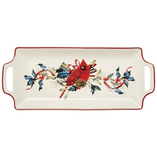 LENOX  880134 Winter Greetings Hors D'oeuvre Tray Love it