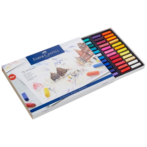 Faber-Castel FC128272 Creative Studio Soft Pastel Crayons, Assorted