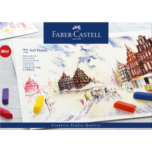 Faber-Castel FC128272 Creative Studio Soft Pastel Crayons, Assorted