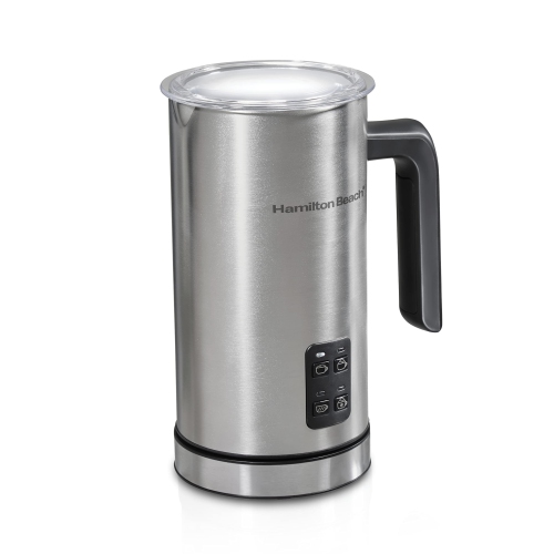 Hamilton Beach Milk Frother and Warmer, Stainless Steel, 43565C