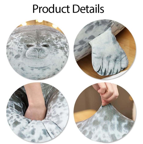 Stuffed Animals,Cute Seal Plush Pillows,15.7 inch Soft Plush Toys for Kids Boys Girls Women