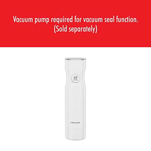 ZWILLING Enfinigy Personal Blender Jar with Drinking Lid and Vacuum Lid - Black