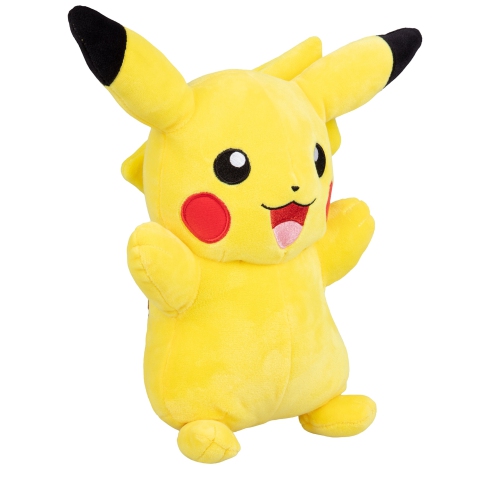 Pokemon 12" Large Pikachu Plush - Officially Licensed - Generation One Figure - Authentic Soft Stuffed Animal Toy 2+
