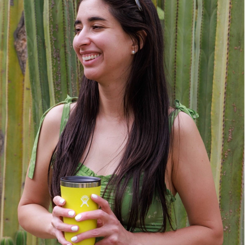 Hydroflask T16CPB110 16 Oz All Around Tumbler White