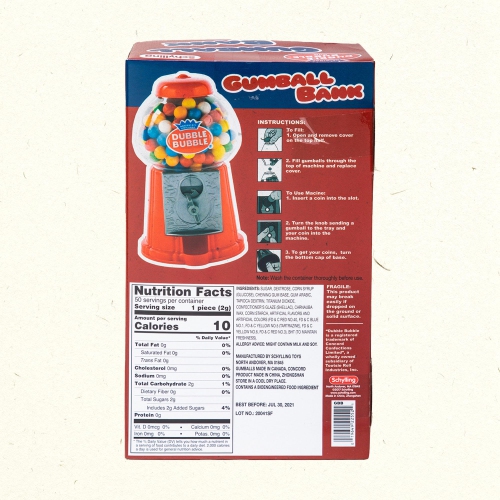 Schylling Gumball Toys Gum Ball Bank