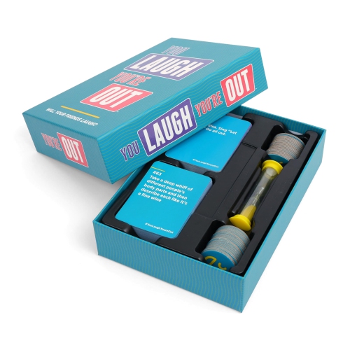 You Laugh You're Out - A Family Party Game for People Who Can't Keep A Straight Face