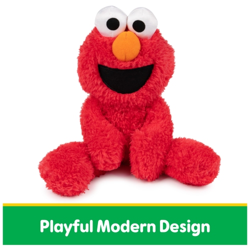 GUND Sesame Street Official Elmo Take Along Buddy Plush, Premium Plush Toy for Ages 1 & Up, Red, 13”