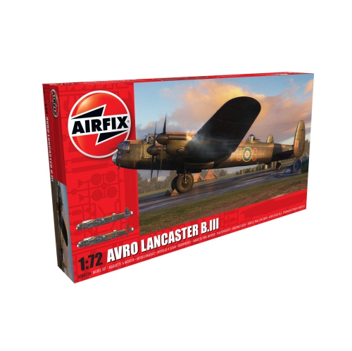 Airfix Avro Lancaster B III 1:72 Military Aviation Plastic Model Kit A08013A