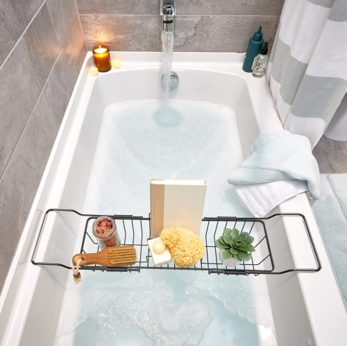 iDesign Everett Metal Standing Shower Caddy