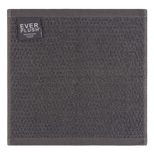 Everplush – Ensemble de serviettes de bain Diamond Jacquard, 6 pièces, anthracite