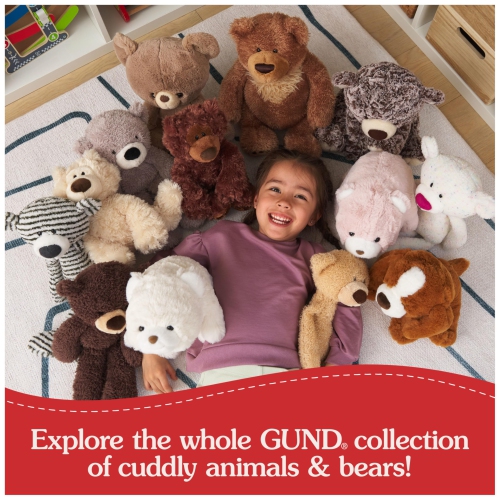 GUND Muttsy Dog Plush, Premium Plush Puppy Stuffed Animal for Ages 1 and Up, Brown, 14”