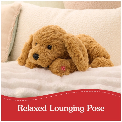 GUND Muttsy Dog Plush, Premium Plush Puppy Stuffed Animal for Ages 1 and Up, Brown, 14”