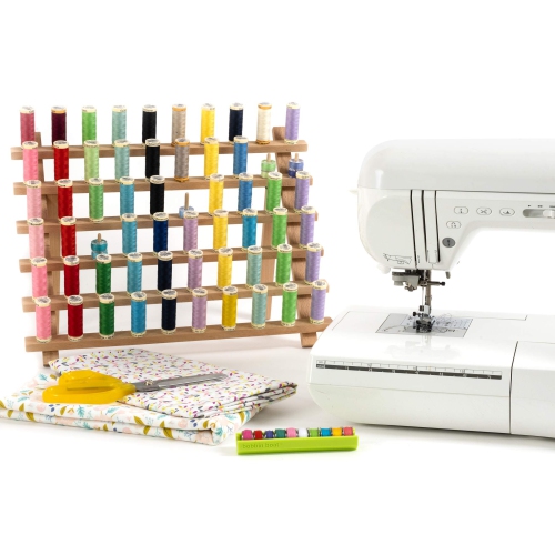 Dritz Wooden Thread Rack, 1 Count, Smooth Wood