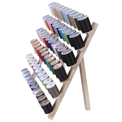 Dritz Wooden Thread Rack, 1 Count, Smooth Wood