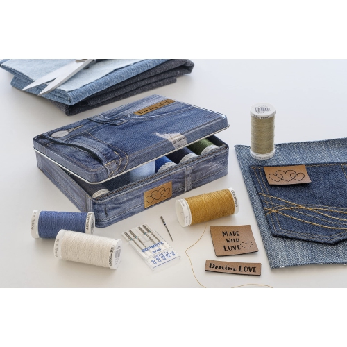 GÜTERMANN Denim Love Nostalgia Box Denim Thread 100m 12 Shades