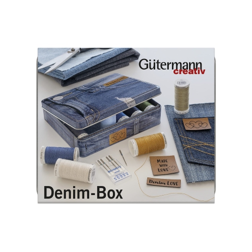 GÜTERMANN Denim Love Nostalgia Box Denim Thread 100m 12 Shades