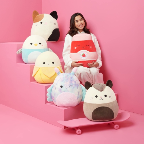 Squishmallows Original 3.5-Inch Clip-On Plush 5-Pack - Ultrasoft Official Jazwares Plush - Amazon Exclusive