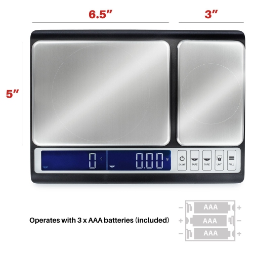 Balance de cuisine culinaire Smart Weigh 10 kg x 0,01 g