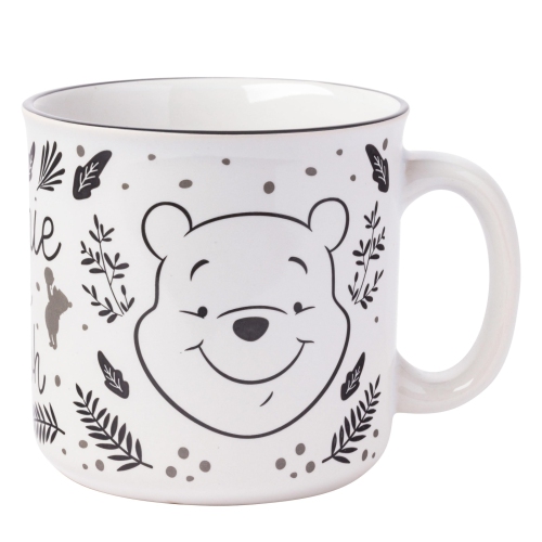Tasse de camping en céramique à motif de feuilles d'automne Winnie l'ourson de Disney Silver Buffalo, 20 oz