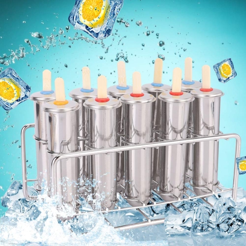 Moule à bâtonnets glacés La Reine des neiges, Maison 304 Moule à crème glacée en acier inoxydable