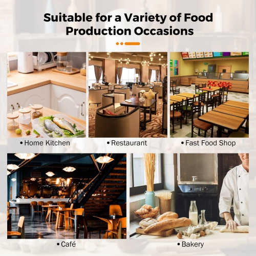 BEAMNOVA 8-Channel Digital Kitchen Timer Commercial Cooking Fryer Reminder Loud Ring Alarm Stainless Steel Adjustable ..