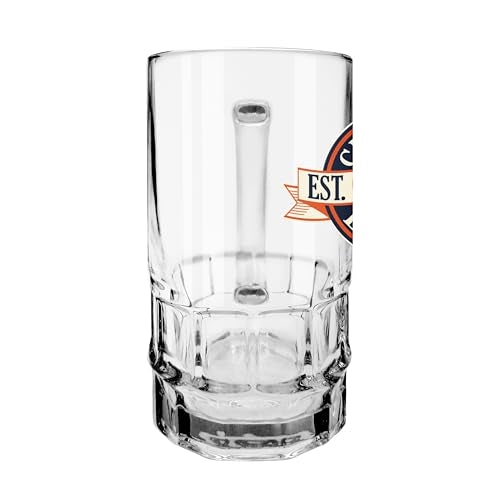 Inglasco NFL Chicago Bears Banner Beer Stein Mug with Handle, 18-ounce