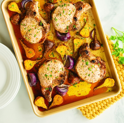 Demi-feuille de cuisson antiadhésive en aluminium de Nordic Ware Naturals, 13 x 18 po