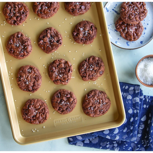 Demi-feuille de cuisson antiadhésive en aluminium de Nordic Ware Naturals, 13 x 18 po