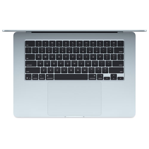 Boîte ouverte - MacBook Air 15 3&nbsp;po + Touch ID Apple - Bleu ciel (M4 Apple/RAM 16&nbsp;Go/SSD 512&nbsp;Go) - Français