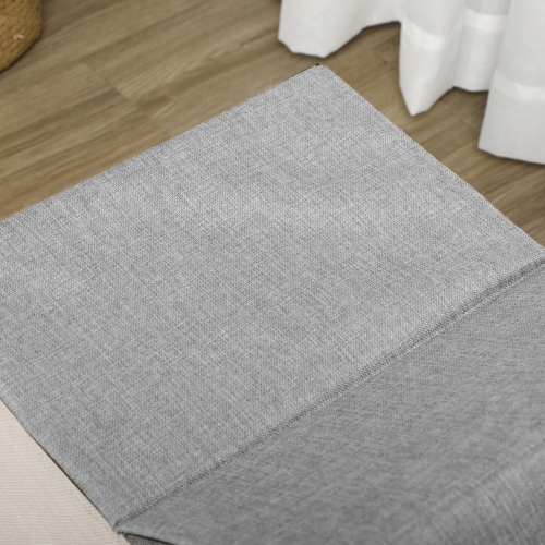 PawHut Cat Bed for Indoor, Large Cat House with Soft Cushion, Scratching Pad, Dangling Ball, Kitten Condo Hideaway with Dual Entrances, Grey