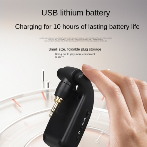 Système de guitare sans fil, émetteur-récepteur de guitare sans fil de 2,4&nbsp;GHz pour guitare/basse/violon/clavier/console de mixage, distance de