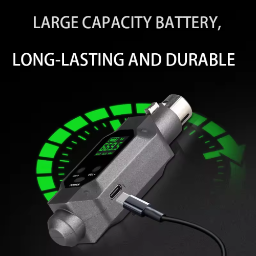 Convertisseur de microphone sans fil XLR Émetteur et récepteur Microphone Système sans fil pour microphone dynamique