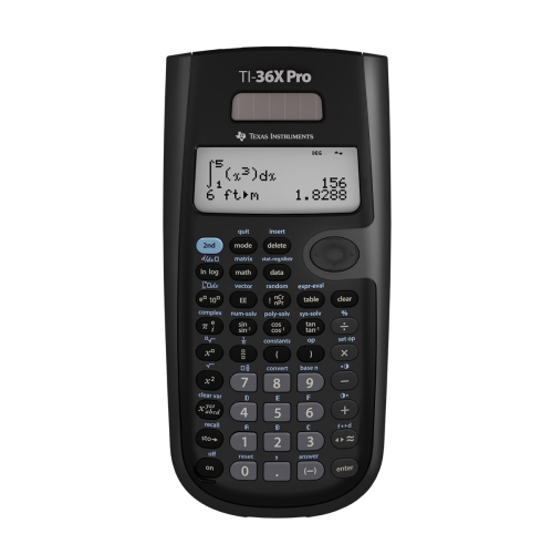 Texas Instruments TI-36X Pro Engineering/Scientific Calculator, Black, 9.7 Inch