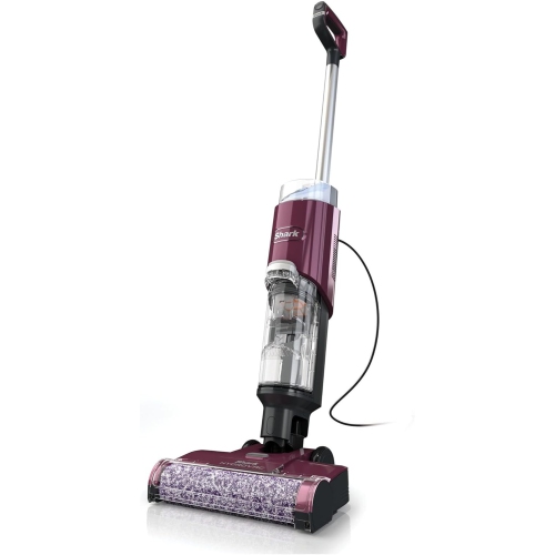 Remis à neuf - Vadrouille humide/sèche HydroVac de Shark, écran LED autonettoyant, rouleau-brosse antimicrobien, système à 2 réservoirs, pour