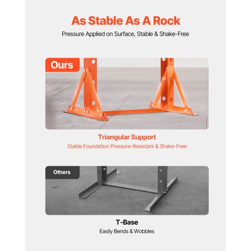 VEVOR Hydraulic Shop Press, 20 T H-Frame Pneumatic Shop Press with Press Plate, Stable Garage Floor Adjustable Hydraulic Press with Triangular