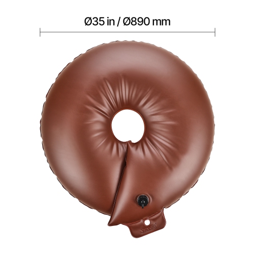 Bagues d'arrosage VEVOR, 4 pièces, 16 gallons, 6-9 heures à libération lente, sacs d'eau de plantation rechargeables, économie d'eau, système