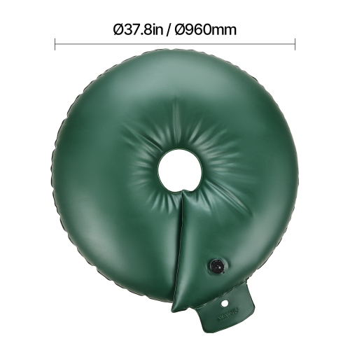 Bagues d'arrosage VEVOR, 4 pièces, 20 gallons, 6-9 heures à libération lente, sacs d'eau de plantation rechargeables, économie d'eau, système