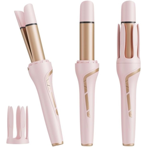 Automatic Curling Iron,Large Wave Electric Curling Iron,32mm Hair Straightener & Curler 2 in 1,Automatic Rotating Curler,for Women Hair Styling &