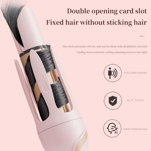 Automatic Curling Iron,Large Wave Electric Curling Iron,32mm Hair Straightener & Curler 2 in 1,Automatic Rotating Curler,for Women Hair Styling &